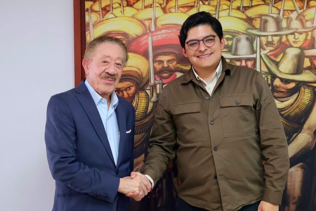 Paulo García se reúne con Héctor Díaz Polanco para dialogar sobre el rumbo político de Morena